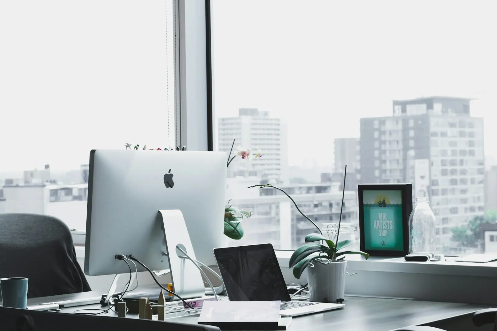 Arbeitsplatz im Büro