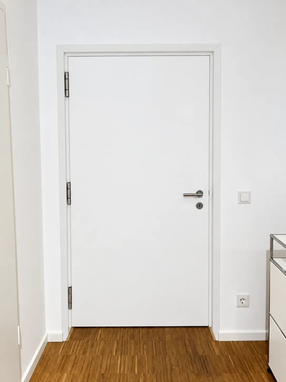Innentür nach der Folierung