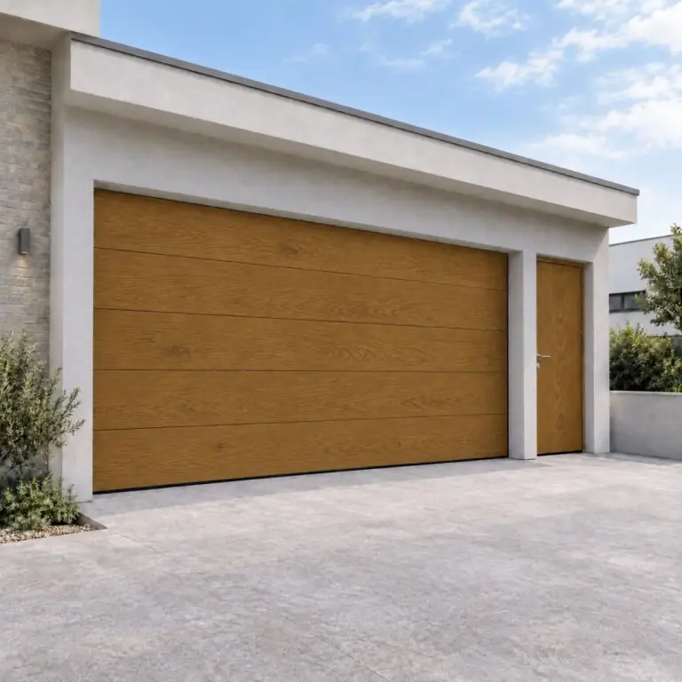 Raumbeispiel mit Dekorfolie Golden Eiche (Z15)