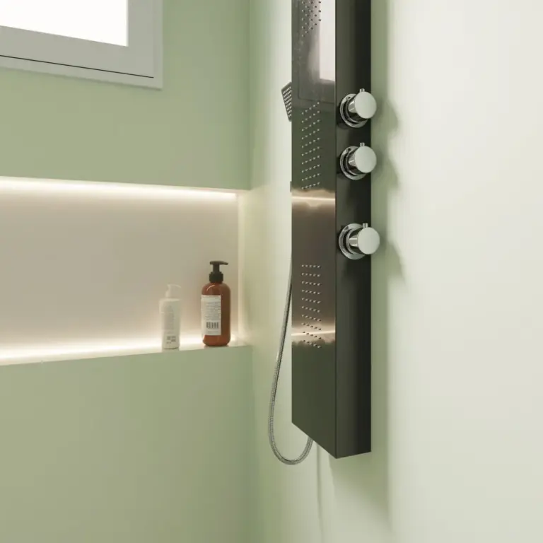 Raumbeispiel mit Dekorfolie Clean Mint (NE54)