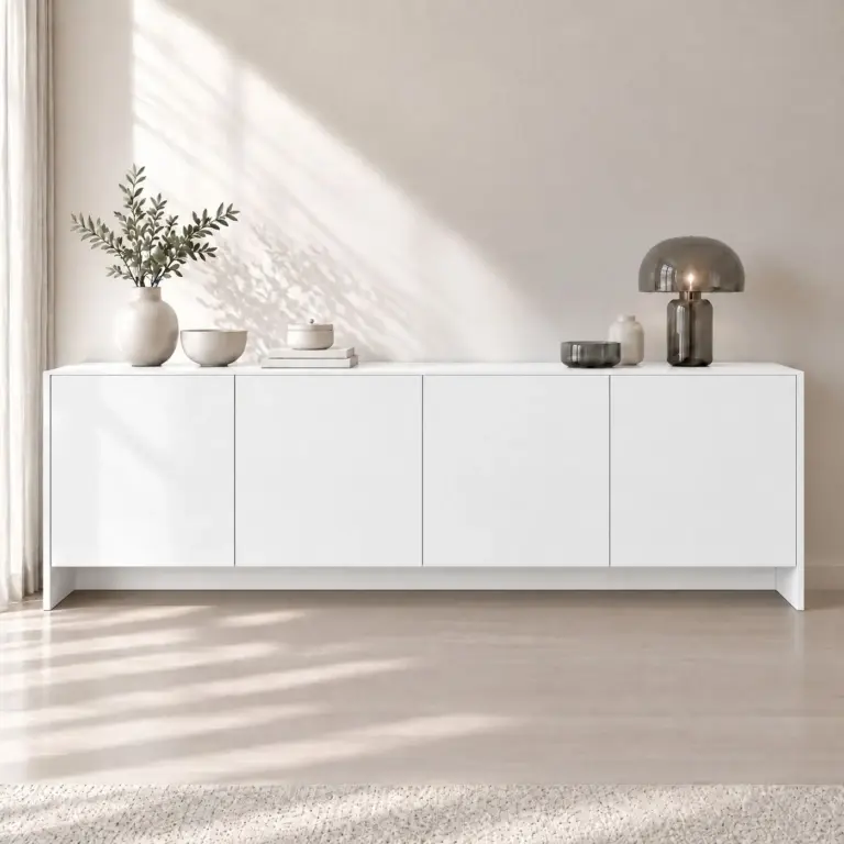 Raumbeispiel mit Dekorfolie Blank (NE84)