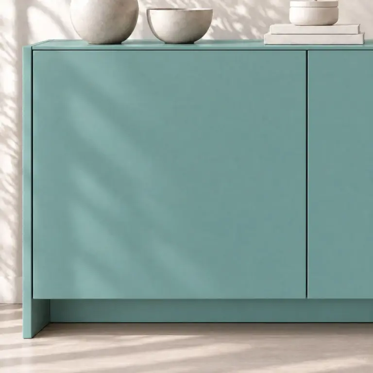 Raumbeispiel mit Dekorfolie Celadon (NL7)