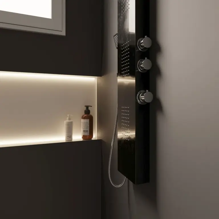 Raumbeispiel mit Dekorfolie Onyx (RM29)