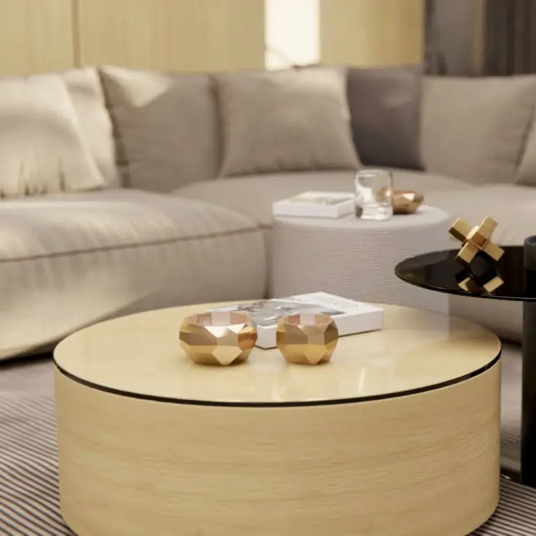 Raumbeispiel mit Dekorfolie Naturell Maple (B3)