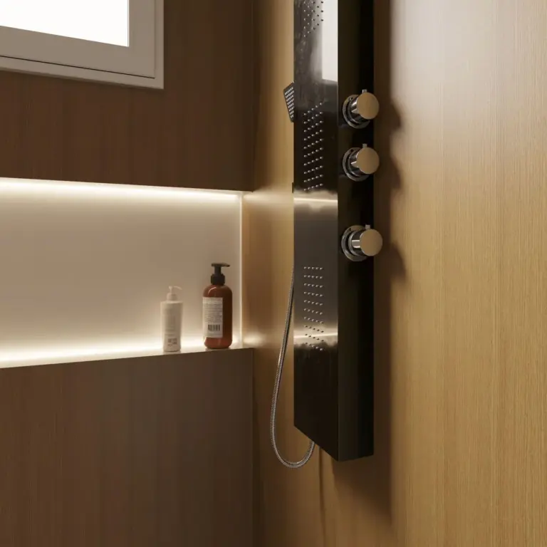 Raumbeispiel mit Dekorfolie Golden Beech (B5)