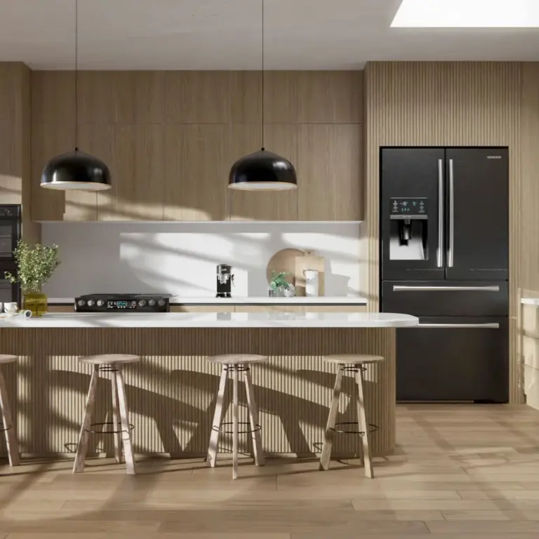 Raumbeispiel mit Dekorfolie Heritage Eiche (B8)