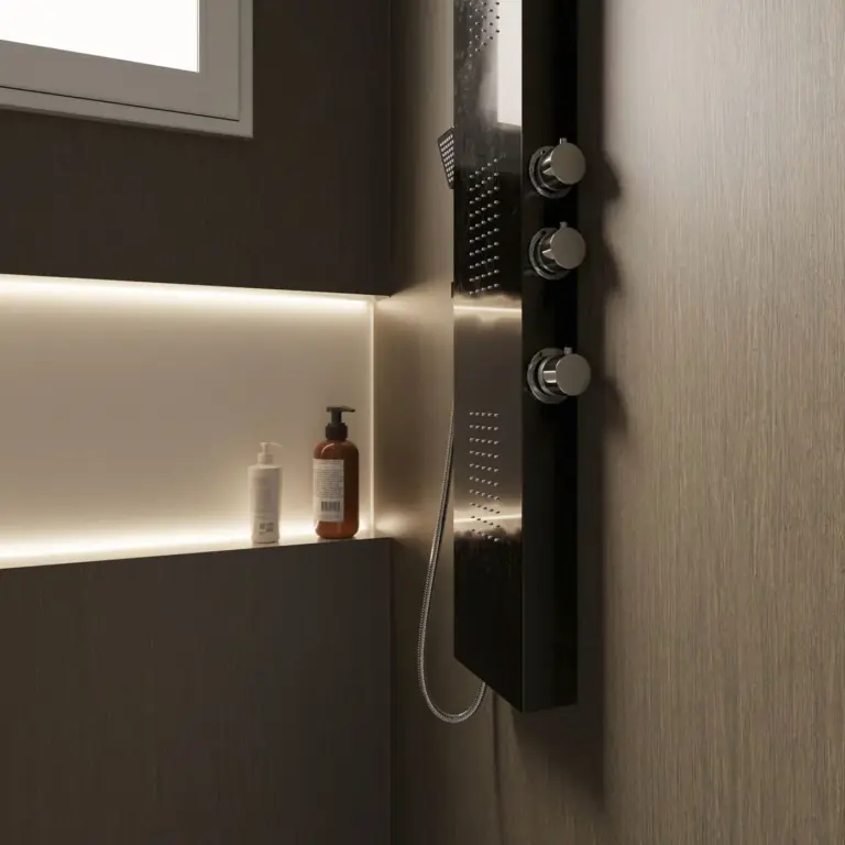 Raumbeispiel mit Dekorfolie Brownish Eiche (E50)