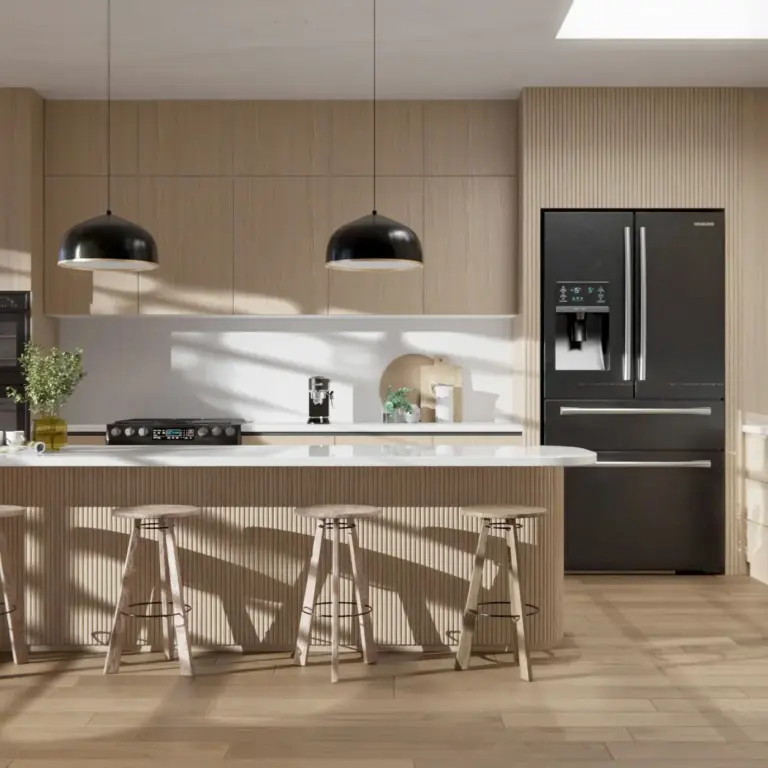Raumbeispiel mit Dekorfolie Legno (I14)