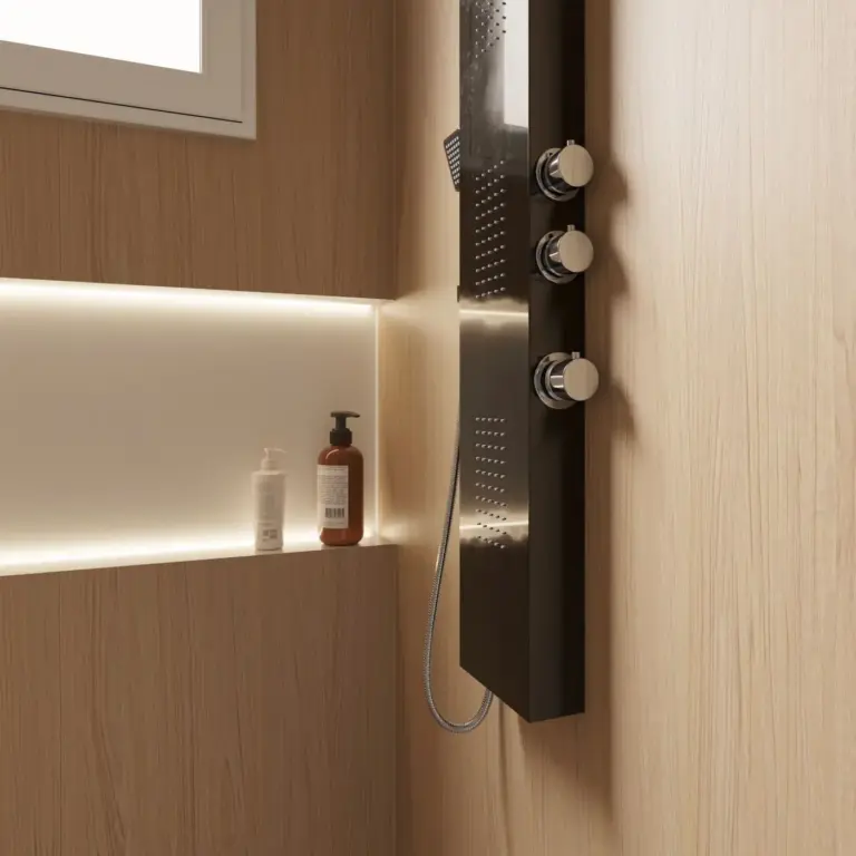 Raumbeispiel mit Dekorfolie Legno (I14)
