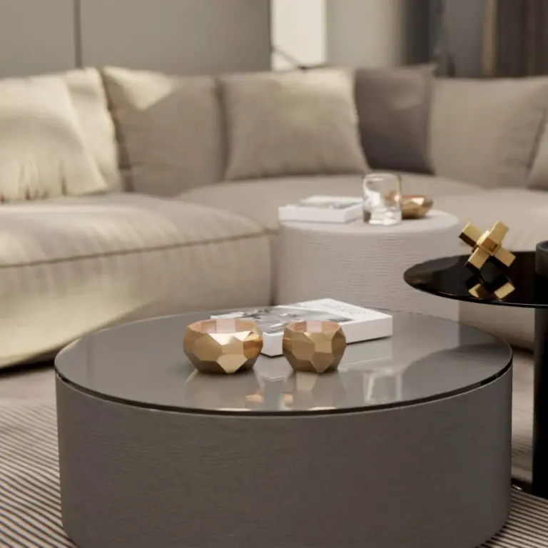 Raumbeispiel mit Dekorfolie Faded Grau (CT58)