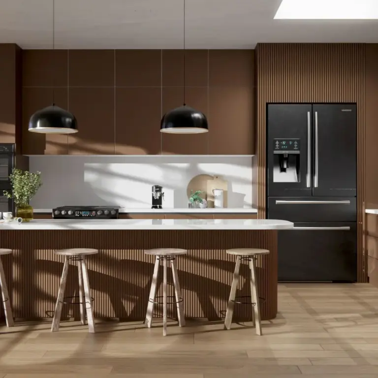 Raumbeispiel mit Dekorfolie Soft Kupfer (NH60)