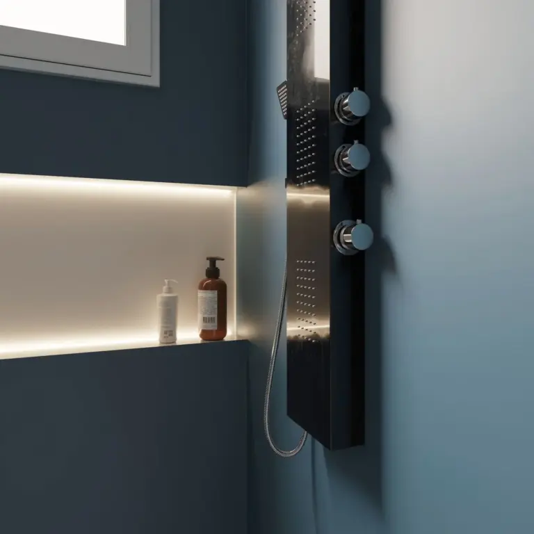 Raumbeispiel mit Dekorfolie Armani Nero (NF98)