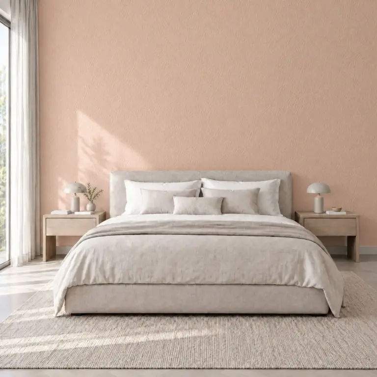 Raumbeispiel mit Dekorfolie Blush Rosé (LP08)
