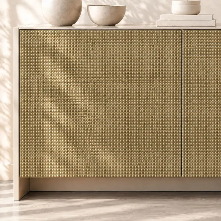 Raumbeispiel mit Dekorfolie Sage Loom (NP06)