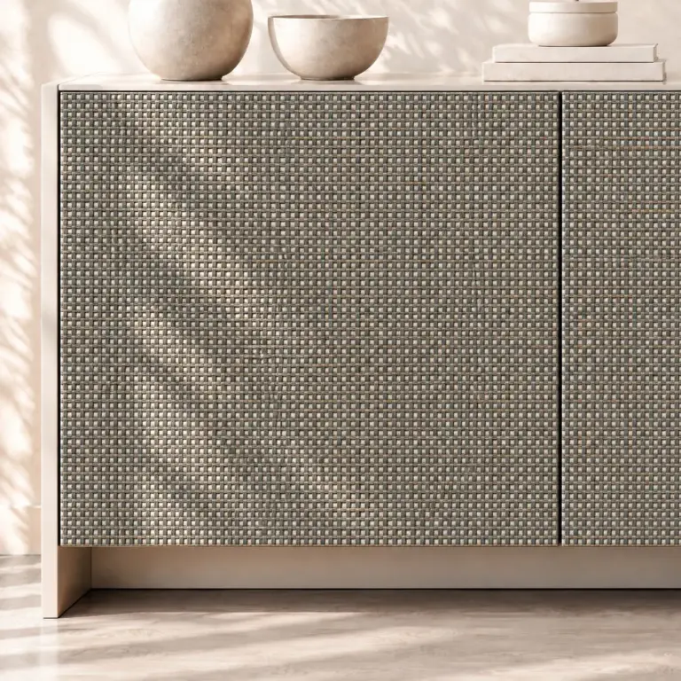 Raumbeispiel mit Dekorfolie Alloy Loom (NP10)